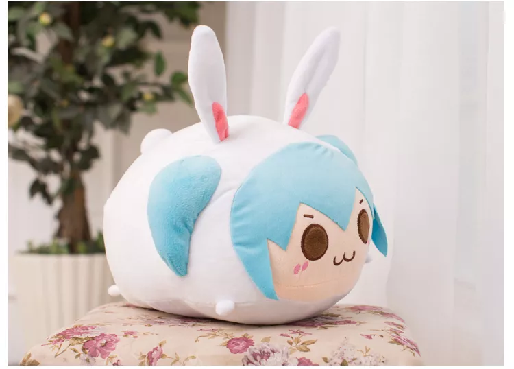 🔥 Pelúcia Hatsune Miku Vocaloid 30cm Kawaii Anime Travesseiros De