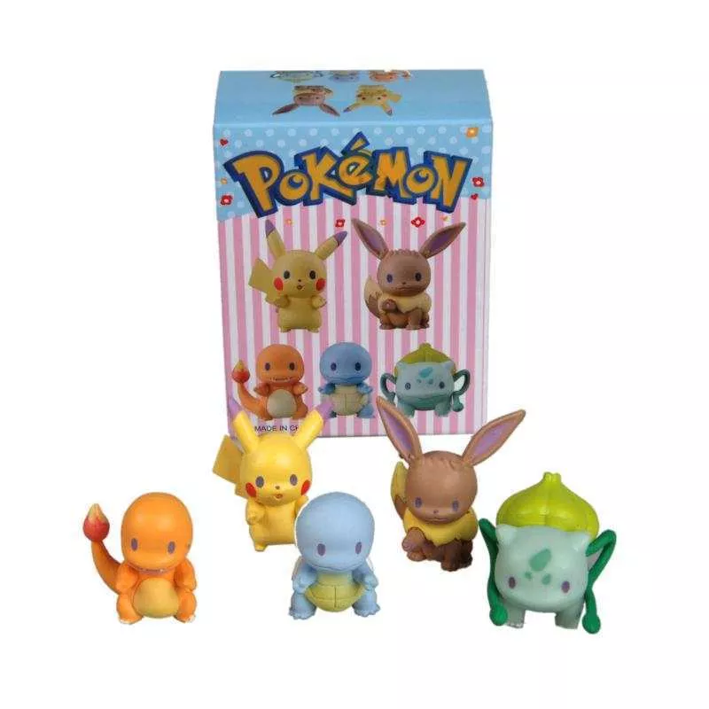 Pokemon brinquedos pokeball deformação anime figura de ação modelo caixa  original pikachu eevee squirtle charmander bulbasaur crianças presentes