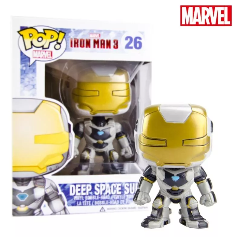 action figure 1 peca funko pop marvel homem de ferro iron man deep space suit 26 Chaveiro Iron Man Homem de Ferro Mão