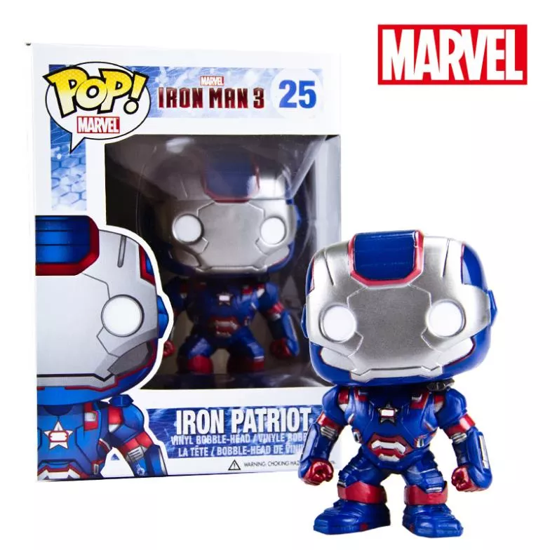 action figure 1 peca funko pop marvel homem de ferro iron man iron patriot 25 bobble Chaveiro Iron Man Homem de Ferro Mão