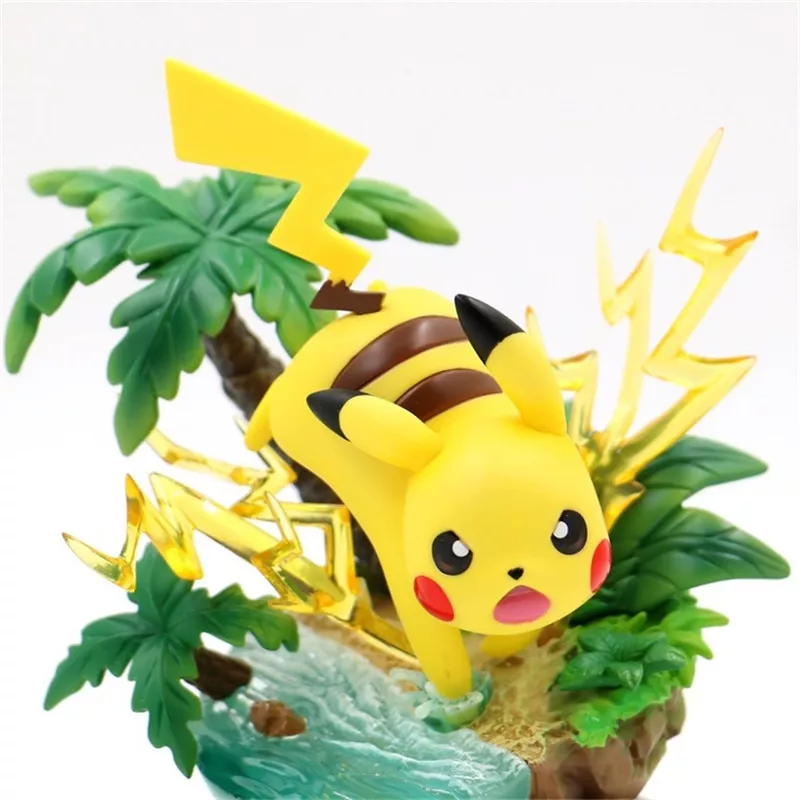 Em promoção! 2022 Novo Anime De Desenhos Animados Pokemon Pikachu,  Bulbasaur Blocos De Construção Tijolos Define Filme Bonecas Modelo Crianças  Brinquedos Para Crianças Presente