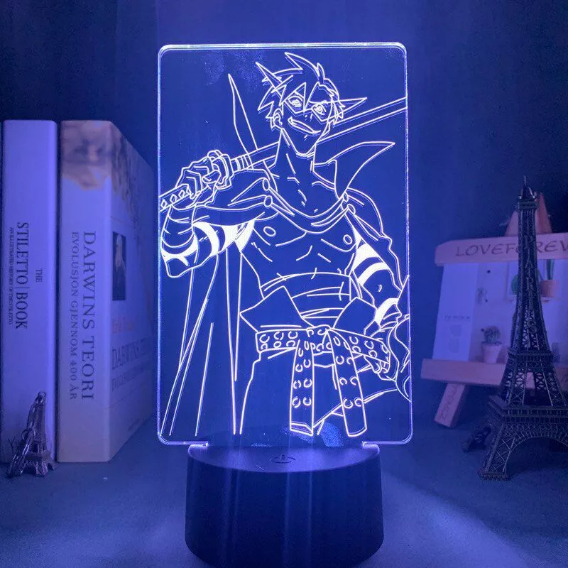 Compra online de Lâmpada led de jogo de anime genshin impacto yae miko  figura para decoração de quarto presente de aniversário candeeiro de mesa  acrílico 3d luz noturna