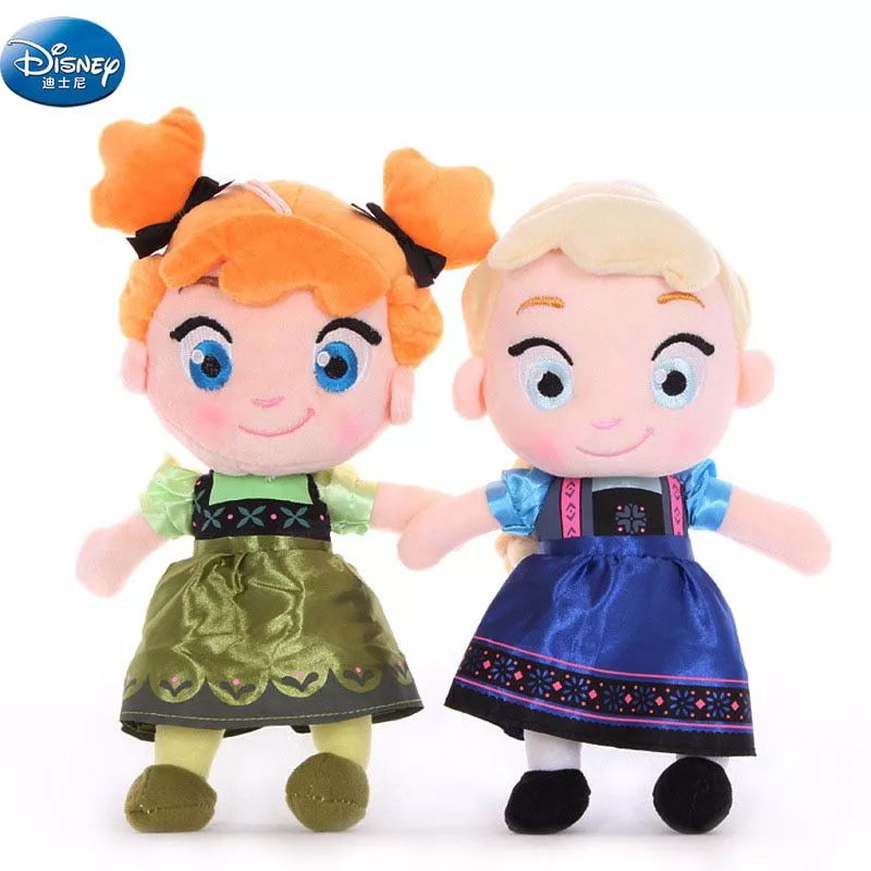 Disney-Frozen 2 bonecas móveis para crianças, Elsa, Anna, brinquedos para  princesas, anime, presentes de aniversário