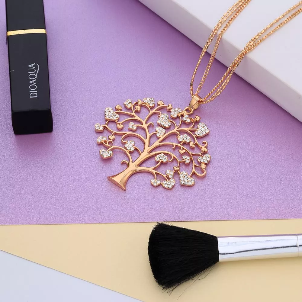 Moda feminina borla pingente todos os jogos camisola de corrente longa  colar jóias presente – os melhores produtos na loja online Joom Geek