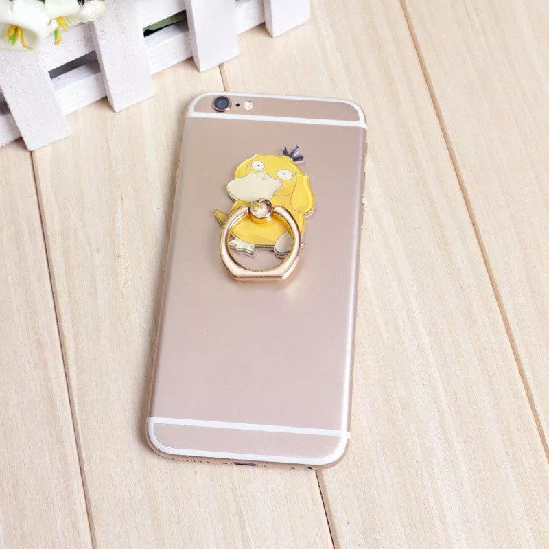 suporte anel dedo para celular anime pokemon 43634 Capinha p/ Celular Stitch + Suporte Case Capa Smartphone iPhone Samsung