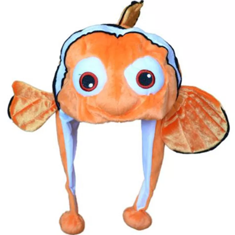 touca procurando nemo desenhos animados anime pelucia laranja peixe nemo Pelúcia aladin bonecas o macaco abu pelúcia 26cm