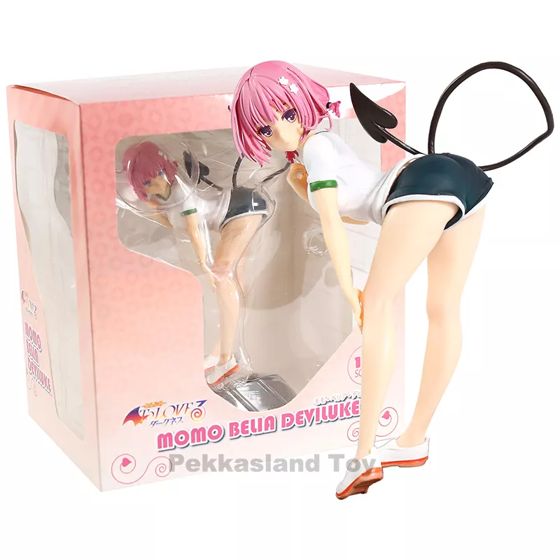 Action Figure Anime To Love Ru darkness momo belia deviluke 1/7 escala pvc figura collectible modelo brinquedo 1