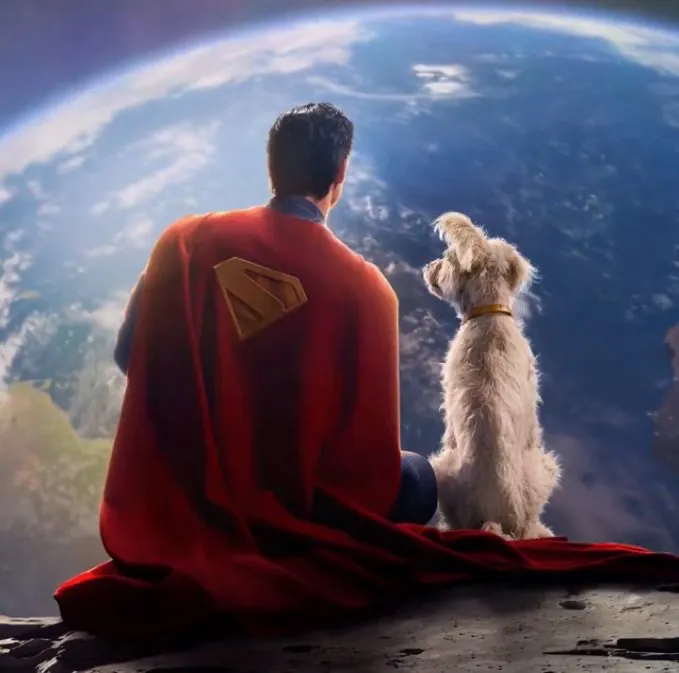 2ffe0ffc 2f7a 41a0 8ab5 c26117e83efb 964 000001b560d93f96 file Divulgada imagem de Superman e Krypto para “Superman”.